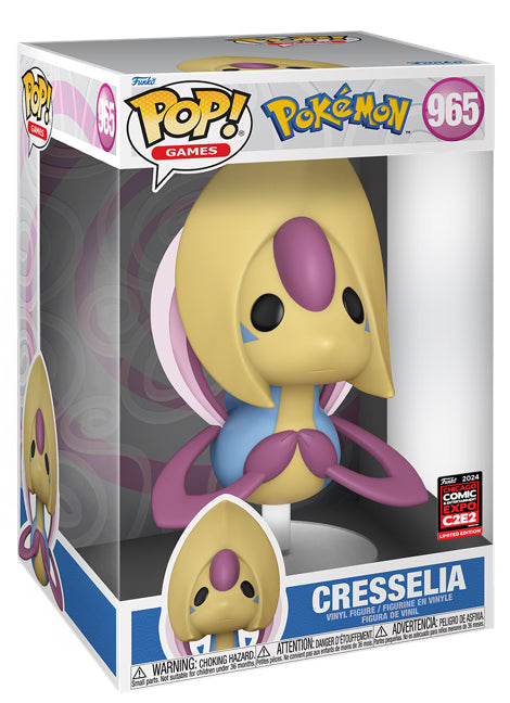 10” Cresselia Pokemon Pop 2024 C2E2 Exclusive Official Sticker