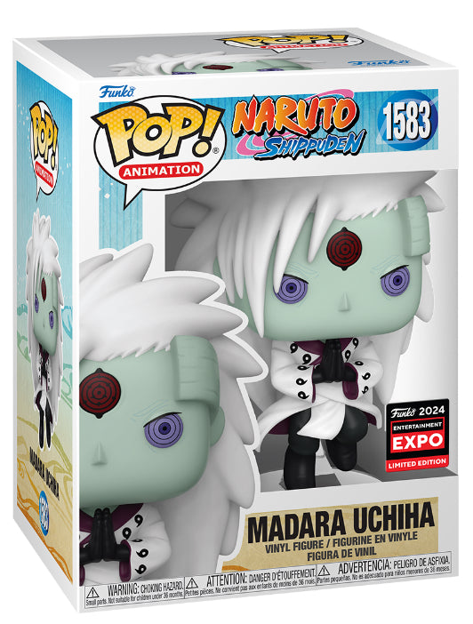 Madara Uchiha Naruto 2024 Summer Expo Exclusive Pop 1583 c2e2